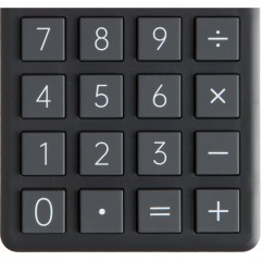 Калькулятор карманный Deli EM130, 12-р,дв.пит.,70.2x8.5x112.2 мм,темн-сер Калькулятор карманный Deli EM130, 12-р,дв.пит.,70.2x8.5x112.2 мм,темн-сер - фото 5