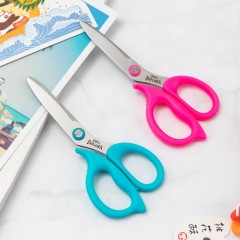 Ножницы детские Deli Explora E77755-BLUE 135мм, сталь, ассимм ручки,голубой Ножницы детские Deli Explora E77755-BLUE 135мм, сталь, ассимм ручки,голубой - фото 6