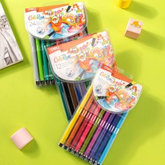 Фломастеры Deli EC157-12, 6-гранные, вентилируемый колпачок, 12 цв/наб Фломастеры Deli EC157-12, 6-гранные, вентилируемый колпачок, 12 цв/наб - фото 15