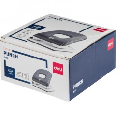 Дырокол Deli PRO E0120, макс.:40 л, металл, 2 отверстия, с линейкой, серый Дырокол Deli PRO E0120, макс.:40 л, металл, 2 отверстия, с линейкой, серый - фото 9