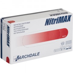 Перчатки нитрил. н/с. н/о , красные 756 NitriMax (L) 50п/уп, 4гр - фото 5