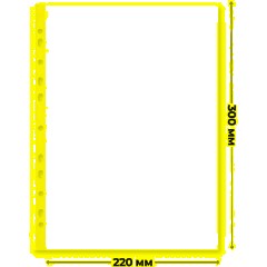 Файл-вкладыш А4, 40мкм, рифленые     100 шт/уп, Китай - фото 6