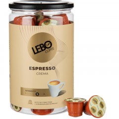 Кофе в капсулах LEBO Espresso Crema, 5,5грx40шт Кофе в капсулах LEBO Espresso Crema, 5,5грx40шт - фото 2