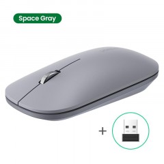 Мышь компьютерная Ugreen MU001 (90373) светло-серый WLS Мышь компьютерная Ugreen MU001 (90373) светло-серый WLS - фото 2