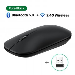 Мышь компьютерная Ugreen MU001 (90531) 4000dpi/2.4G/черный/WLS Мышь компьютерная Ugreen MU001 (90531) 4000dpi/2.4G/черный/WLS - фото 4