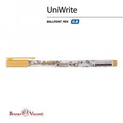 Ручка гелевая SKETCH&ARTUniWrite.GOLD 0,8мм ЗОЛОТАЯ 20-0312/02 Ручка гелевая SKETCH&ARTUniWrite.GOLD 0,8мм ЗОЛОТАЯ 20-0312/02 - фото 2
