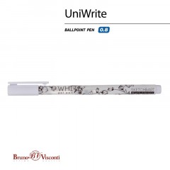 Ручка гелевая SKETCH&ARTUniWrite.WHITE 0,8мм БЕЛАЯ 20-0312/03 Ручка гелевая SKETCH&ARTUniWrite.WHITE 0,8мм БЕЛАЯ 20-0312/03 - фото 2