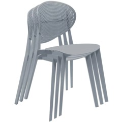 Стул для столовых SHT-S111-P серый/серый 213555 - фото 10