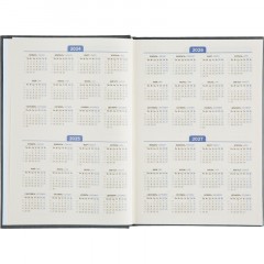 Ежедневник недатированный Attache Rain, А5, 160 л, черный - фото 9