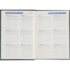 Ежедневник недатированный Attache Грани, А5, черный - фото 10