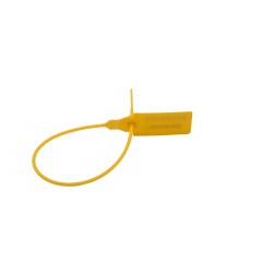 Пломба пластиковая номерная, одноразовая, 235 мм, желтые, 50 шт/уп Пломба пластиковая номерная, одноразовая, 235 мм, желтые, 50 шт/уп - фото 3