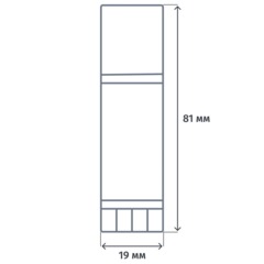 Клей-карандаш 8г Attache, 10шт/уп (1467018) - фото 7