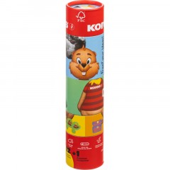 Карандаши цветные KOLORES трехгр. JUMBO 12шт/наб,точилка,карт.тубус 93515 Карандаши цветные KOLORES трехгр. JUMBO 12шт/наб,точилка,карт.тубус 93515 - фото 6