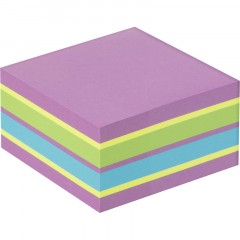 Стикеры Kores CUBO 75х75мм,смешан.неон.цв. (фиол,желт,син,зелен) 450л 48464 Стикеры Kores CUBO 75х75мм,смешан.неон.цв. (фиол,желт,син,зелен) 450л 48464 - фото 2