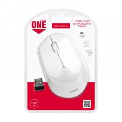 Мышь компьютерная Smartbuy ONE 333AG-W WLS белая (SBM-333AG-W)/80 Мышь компьютерная Smartbuy ONE 333AG-W WLS белая (SBM-333AG-W)/80 - фото 2