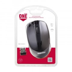 Мышь компьютерная Smartbuy ONE 332 черная WLS (SBM-332AG-K)/60 Мышь компьютерная Smartbuy ONE 332 черная WLS (SBM-332AG-K)/60 - фото 2