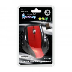 Мышь компьютерная Smartbuy 613AG WLS красно/черная (SBM-613AG-RK)/40 Мышь компьютерная Smartbuy 613AG WLS красно/черная (SBM-613AG-RK)/40 - фото 2