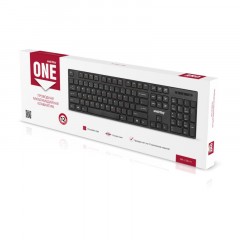 Клавиатура Smartbuy ONE 238 проводная мультимедийная USB черн (SBK-238U-K) - фото 3