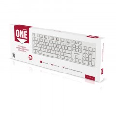 Клавиатура Smartbuy ONE 238 проводная мультимедийная USB белая (SBK-238U-W) Клавиатура Smartbuy ONE 238 проводная мультимедийная USB белая (SBK-238U-W) - фото 4