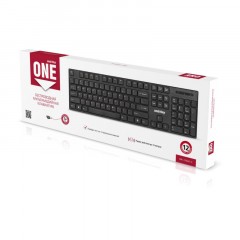 Клавиатура Smartbuy ONE 238 WLS мультимедийная черная (SBK-238AG-K) - фото 4