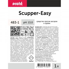 Профхим д/прочистки труб и стоков, концентрат PROFIT/SKUPPER EASY,1л - фото 2