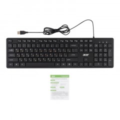 Клавиатура Acer OKW122 черный USB (ZL.KBDEE.00C) Клавиатура Acer OKW122 черный USB (ZL.KBDEE.00C) - фото 10