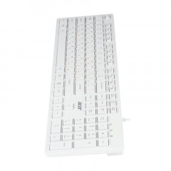 Клавиатура Acer OKW123 белый USB (ZL.KBDEE.00D) Клавиатура Acer OKW123 белый USB (ZL.KBDEE.00D) - фото 6