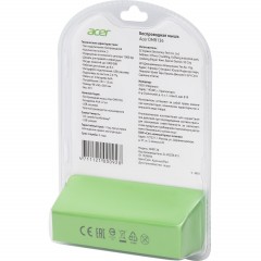 Мышь компьютерная Acer OMR136 красный  (1000dpi/WLS/USB/3кн (ZL.MCEEE.01J) - фото 9