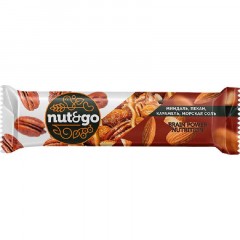 Батончик миндальный NUT N GO с пеканом КА,18 шт /уп КВК335 Батончик миндальный NUT N GO с пеканом КА,18 шт /уп КВК335 - фото 2