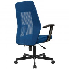 Кресло VB_EChair 225 PTW синий сетка/ткань металл Кресло VB_EChair 225 PTW синий сетка/ткань металл - фото 4