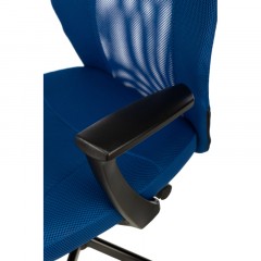 Кресло VB_EChair 225 PTW синий сетка/ткань металл Кресло VB_EChair 225 PTW синий сетка/ткань металл - фото 5
