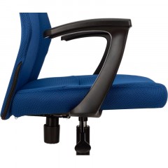 Кресло VB_EChair 225 PTW синий сетка/ткань металл Кресло VB_EChair 225 PTW синий сетка/ткань металл - фото 7