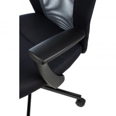 Кресло VB_EChair 225 PTW серый сетка/ткань металл Кресло VB_EChair 225 PTW серый сетка/ткань металл - фото 5