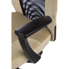Кресло VB_EChair 225 PTW беж/черн Light-21 сетка/ткань металл Кресло VB_EChair 225 PTW беж/черн Light-21 сетка/ткань металл - фото 5