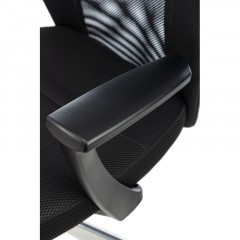 Кресло VB_EChair 225 DSL черный сетка/ткань хром Кресло VB_EChair 225 DSL черный сетка/ткань хром - фото 5