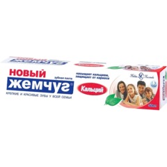 Зубная паста Новый жемчуг Кальций 50 мл - фото 3
