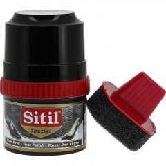 Крем для обуви Shoe Polish 60 ml,черн, крем-блеск, Sitil, 101.01 SKB Крем для обуви Shoe Polish 60 ml,черн, крем-блеск, Sitil, 101.01 SKB - фото 3