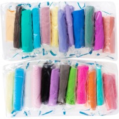 Воздушный пластилин Genio Kids Легкий пластилин 24 цвета TA1726 - фото 3