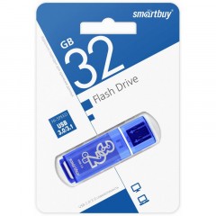 Флеш-память SmartBuy UFD 3.0/3.1 032GB Glossy series Dark Blue(SB32GBGS-DB) - фото 2