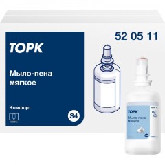 Картридж с жидким мылом Торк S4 1л пенное мягкое прозр.520511 для арт.33068 Картридж с жидким мылом Торк S4 1л пенное мягкое прозр.520511 для арт.33068 - фото 3