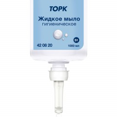 Картридж с жидким мылом Торк S1 Прем мыло-гель 1л, 420820 - фото 2