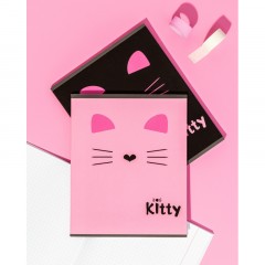 Тетрадь общая А5 48л Kitty роз,клет,скреп, ВД-лак Тетрадь общая А5 48л Kitty роз,клет,скреп, ВД-лак - фото 9