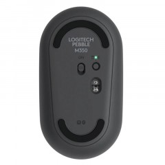 Мышь компьютерная Logitech WRL PEBBLE M350 BLACK 910-005576 Мышь компьютерная Logitech WRL PEBBLE M350 BLACK 910-005576 - фото 2