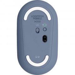 Мышь компьютерная Logitech WRL PEBBLE M350 BLUE 910-006655 Мышь компьютерная Logitech WRL PEBBLE M350 BLUE 910-006655 - фото 4