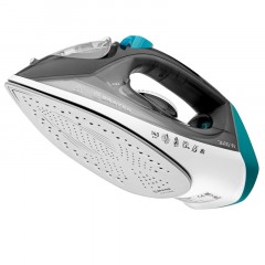 Утюг BRAYER BR4008,2400 Вт,керам,пар140 г/мин,антикапля,330 мл,верт.отпар - фото 6