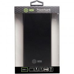 Внешний аккумулятор Cactus CS-PBFSIT-20000 20000mAh 2.1A 2xUSB черный Внешний аккумулятор Cactus CS-PBFSIT-20000 20000mAh 2.1A 2xUSB черный - фото 4