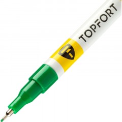Маркер лаковый TOPFORT Paint 1 мм зеленый Маркер лаковый TOPFORT Paint 1 мм зеленый - фото 3