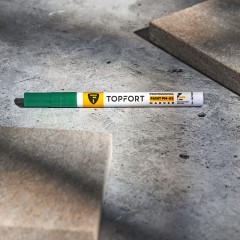 Маркер лаковый TOPFORT Paint 1 мм зеленый Маркер лаковый TOPFORT Paint 1 мм зеленый - фото 11