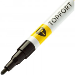 Маркер лаковый TOPFORT Paint 2 мм черный Маркер лаковый TOPFORT Paint 2 мм черный - фото 3