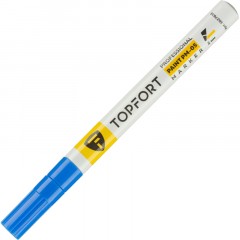 Маркер лаковый TOPFORT Paint 2 мм синий Маркер лаковый TOPFORT Paint 2 мм синий - фото 5